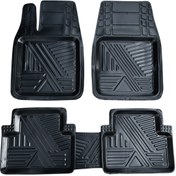 Resim Black Gold Mini Countryman R60 3D Kauçuk Unea Paspas 