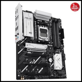 Resim Asus Prıme B850-PLUS Wıfı, 4xddr5, 3x M.2, Hdmı, Dp, Type-C, Wi-Fi 6e, Bluetooth V5.3, Am5 Soket Gamıng Anakart 