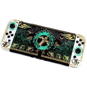 Resim Jzcat Nintendo Switch Oled Kılıf Oyun Temalı Bölünmüş Kılıf-oz76 