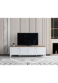 Resim Yalı Modern Dolaplı Tv Sehpası 180 45 55 