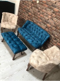 Resim Emba mobilya Çay Seti Koltuk Takımı 