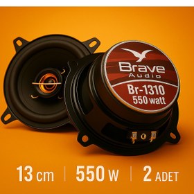 Resim Genel Markalar Br 1310 550w 13cm Kapı Hoparlör Takımı - Yeni Seri 