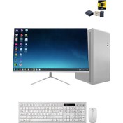 Resim Ramtech Office White X40 i5-11400F 16 GB 500 GB HDD+480 GB SSD 2 GB R5230 23.8" Free Dos Masaüstü Bilgisayar 