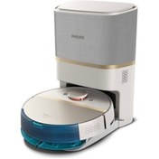 Resim Philips 3'ü 1 Arada Islak, Kuru ve Moplu Premium Robot Süpürge, Ultra Emiş Gücü 5 