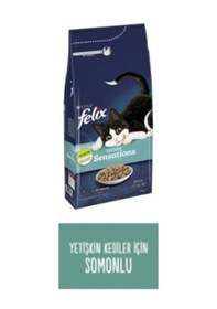 Resim Purina Felix Sensations Somonlu Yetişkin Kedi Maması 2 KG 
