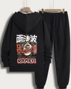 Resim uyguntarz Unisex Ramen Baskılı Eşofman Takımı 