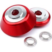 Resim Honda Pcx 2014 - 2025 Uyumlu Ön Teker Burcu Takımı Kırmızı Çok Renkli 