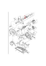 Resim Makita 5008MG Rulman 6003 Ürün Kodu 211275-8 