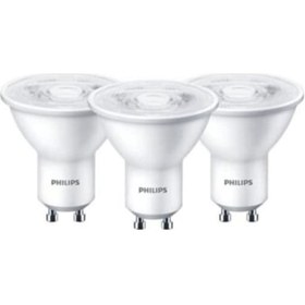 Resim Philips Essential Led Spot 4,7-50W Gu10 3000K Sarı Işık 3 Adet 