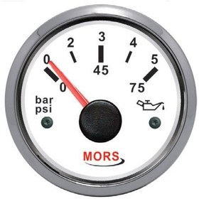 Resim Yağ Göstergesi 5 Bar Beyaz 