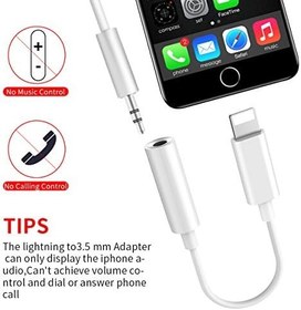 Resim iPhone Lightning 3.5Mm Kulaklık Dönüştürücü 