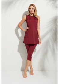 Resim Pierre Cardin 191912 Japonekol Aplikeli Tesettür Mayo 