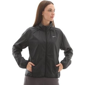 Resim Nike Tempo Kadın Yağmurluk-Rüzgarlık Siyah 
