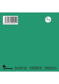 Resim Galli G216B Black Nylon Profesyonel Ukulele Teli-İtalyan Üretim 