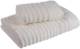 Resim Fialka Long Twist Dalgalı Havlu 2'li Beyaz 50x90 