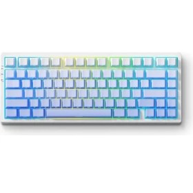 Resim Mchose G75 Pro %75 Cabbage Tofu Switch V3 Rgb Kablosuz Hotswap Glacier Gradient Mekanik Gaming Klavye (MC-G75-6) 