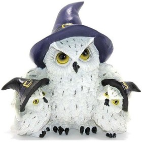 Resim Kenpazar Polyester Baykuş Ailesi Biblo 