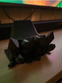 Resim Kristal Desenli Controller Tutucu - Ps5 - Siyah 