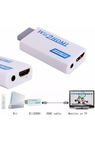 Resim Leaf Shop Wii Hdmi Hd Tv Kablo Çevirici Dönüştürücü Adaptör 