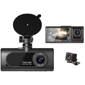 Resim Full Hd 1080p Araç İçi Kamera Seti Geniş Açı Çift Kameralı Park Asistanlı 