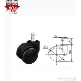 Resim Full Reyon Plastik Yıldız Ayak + 5 Tekerlek + 140'LIK Ithal Amortisör 