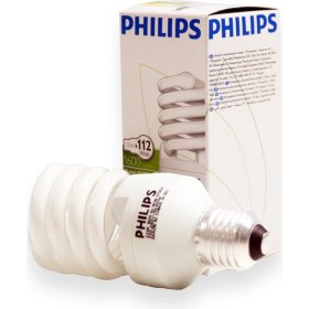 Resim Philips Economy Twister 23W Sarı Işık 