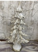 Resim Çam Ağacı Beyaz,biblo 