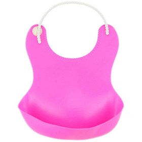 Resim shopwave Çocuk Bebek Mama Önlüğü Dökülme Engelleyici Bükülebilir Pembe (5047) 