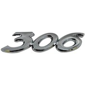 Resim Peugoet 306 Bagaj Yazısı 306 Yazı 8663Q3 