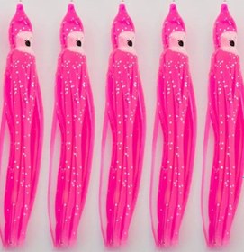 Resim Eagenset Silikon Ahtapot Yapay Yem Olta Yapım Malz. 5cm 5 Adet 