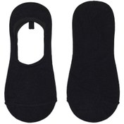 Resim Men's Black Bamboo Short Socks Derimod