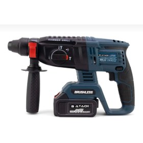 Resim Sataok SATAOKBakir Sargili Kömürsüz Motor Darbeli Çift Akülü Şarjlı Kırıcı Delici Hilti 