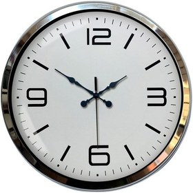 Resim Büro Ev Ofis Hediyesi İçin 40cm Krom Prestij Model Duvar Saati Diğer 