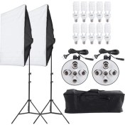 Resim Deyatech Softbox 5 Duylu 2li Kit Lambalı Youtube Video & Fotoğraf 