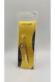 Resim VOYAGE Professıonal Paslanmaz Çelik Ve Nikel Kaplama Sarı ST156 Cımbız 
