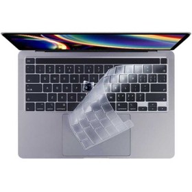 Resim Fibaks Apple Macbook 15.4' Pro A1286 Retina Şeffaf Klavye Koruyucu Sıvı Ve Toz Koruyucu Türkçe Q Klavye Ped 