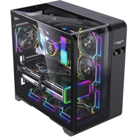 Resim SNT Victory Plus 7x ARGB Fan Uzaktan Kumandalı Controller Gaming Kasa Siyah 