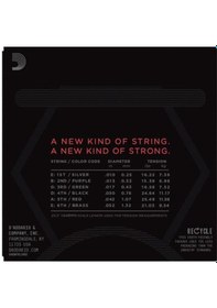 Resim D'addario Nyxl1052 Elektro Gitar Tel Seti - 10-52 Light Top/heavy Bottom Profesyonel Hibrit Gerilim, Güçlü Ritim Ve Esnek Solo Çalımı, Nyxl Teknolojisi İle Artırılmış Manyetik Çıkış Ve Maksimum Dayanıklılık 