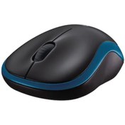 Resim AyrStore Logitech M185 910-002236 Kablosuz+USB Nano Alıcılı Mavi Mouse 