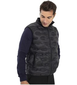 Resim Erkek Dolumlu Spor Outdoor Yelek Siyah 