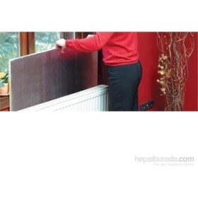 Resim Ankaflex Alüminyum Kalorifer Petek Arkalığı Isı Yalıtım Plaka Levhası 50 x 100 cm Kolay Uygulama Özelliği ile 