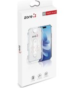 Resim iPhone Uyumlu 14 Plus Zore Kolay Uygulama Aparatlı 5d Magic Glass Cam Ekran Koruyucu 