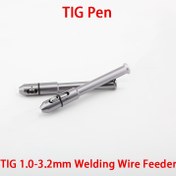 Resim Dayanıklı Alaşımlı TIG Kaynak Teli Besleme Kalemi, 1.0-3.2mm - Kolay Tutuşlu Parmak Besleyici Çubuk Tutucu, Verimliliği Artıran, Paslanmaz, Kullanıcı Dostu Tasarım, Kaynakçılar İçin Mükemmel 
