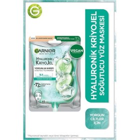 Resim Garnier Hyaluronik Kriyojel Yorgunluk Karşıtı Soğutucu Yüz Maskesi 