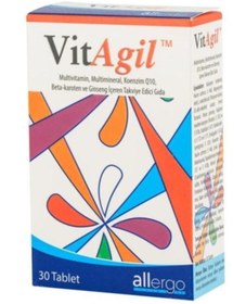 Resim Vitagil Multivitamin Mineral COQ10 Beta Karoten Ginseng 30 Tablet 