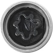 Resim Maiyame 17mm Çelik Gümüş Antifantezi Vida Soketi - Audi 812/n Uyumlu, Torque 110-120nm, Darbe Kullanılamaz 