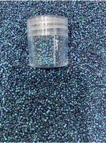Resim Hedef Bijuteri Orjinal Mavi Miyuki Delica Db-325 Boncuk - Kutu No:147- 11/0 - 7,5 Gr 
