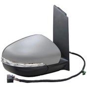 Resim SPJ Touran Elektrikli Ayna 2009-2015 Astarlı Sinyalli Sağ Oem No:5k0857538gru 