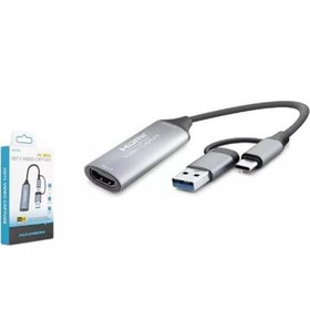Resim Hadron Hdx7856 Hdmi Video Capture Type-C + Usb3.0 4K 30Hz Gri 
