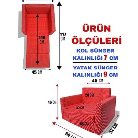 Resim Çocuk Koltuğu Komple Sünger Katlanabilir Yataklı - Gri 0-6 Yaş 